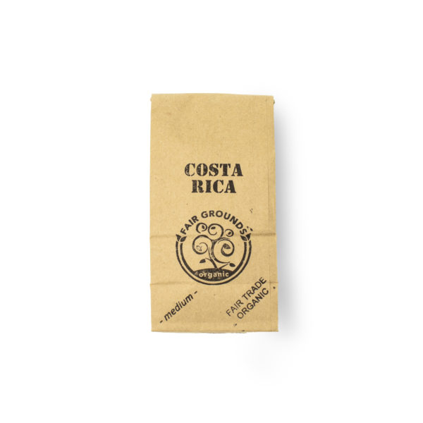 Fair Grounds Organic Fair Trade Coffee Roastery Etobicoke Mississauga-Costa Rica-half pound bag new