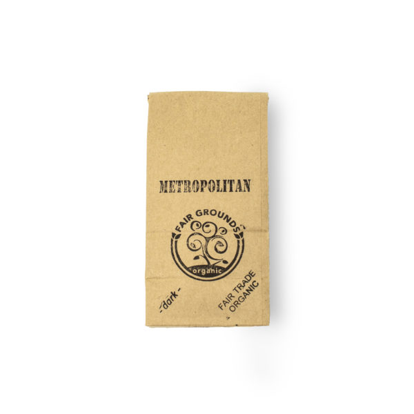 Fair Grounds Organic Fair Trade Coffee Roastery Etobicoke Mississauga-Metropolitan-half pound bag new