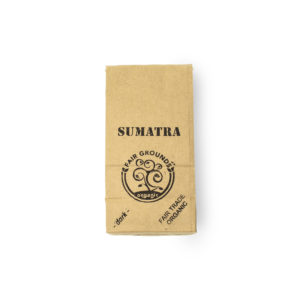 Fair Grounds Organic Fair Trade Coffee Roastery Etobicoke Mississauga-Sumatra-half pound bag new