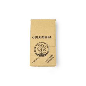 Fair Grounds Organic Fair Trade Coffee Roastery Etobicoke Mississauga-Colombia-half pound bag new